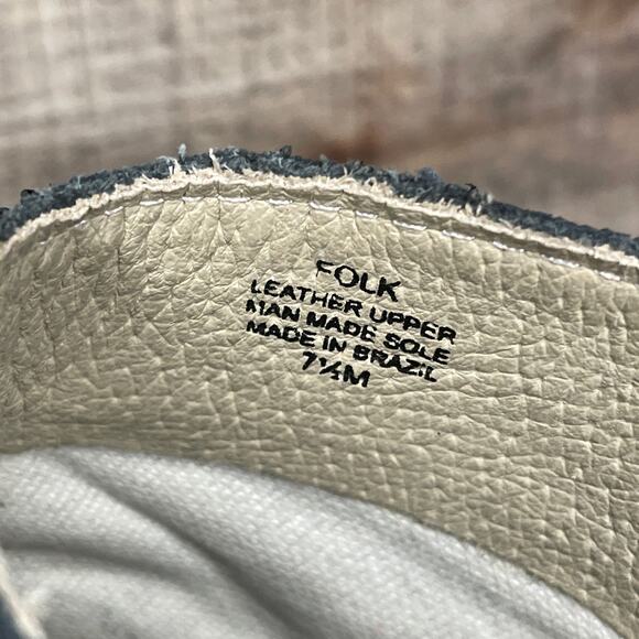 Matisse Folk Ankle Boots Booties Peep Toe Black Scaled Leather Size 7.5 - Picture 9 of 11